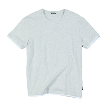 Load image into Gallery viewer, SIMWOOD 2019 summer new t shirt men contrast bindings t-shirt casual o-neck top  tees high quality brand clothing tshirt  190354