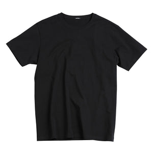 SIMWOOD 2019 summer new 100% cotton white solid t shirt men causal o-neck basic t-shirt male high quality  classical tops 190449
