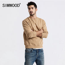 Load image into Gallery viewer, SIMWOOD 2019 autumn New Hoodie Men Fashion Ripped Letter Male Hoodies O-neck Casual Pullovers Sweatshirts High Quality 190015