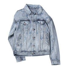 Load image into Gallery viewer, SIMWOOD 2019 New autumn Denim Jackets Men Casual Frayed Brand Clothing Male Fashion Slim Jeans Outerwear Plus Size Coats 190053