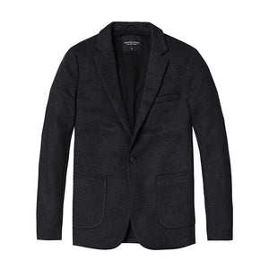 SIMWOOD 2019 Autumn Winter New Blazers Men  Smart Casual Suits Woolen Coats Fashion Slim Jacket High Quality Plus Size XZ017008
