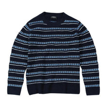 Load image into Gallery viewer, SIMWOOD 2019 Autumn Winter New Sweater men striped mix wool contrast color knitted pullover sweaters  190412