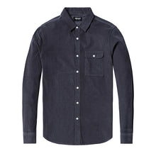 Load image into Gallery viewer, SIMWOOD Casual Shirts Men 2019 Fashion Corduroy Long Sleeve Shirt Male 100% Cotton Tops Slim Shirts camisa masculina 180579
