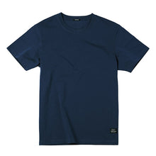 Load image into Gallery viewer, SIMWOOD 2019 Summer New T-Shirt Men 100% Cotton Solid Color Casual t shirt Basics O-neck High Quality Plus Size Male Tee 190004